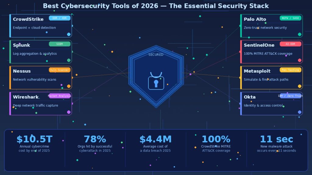 The Best Cybersecurity Tools of 2026 – What Security Teams Are Actually Using