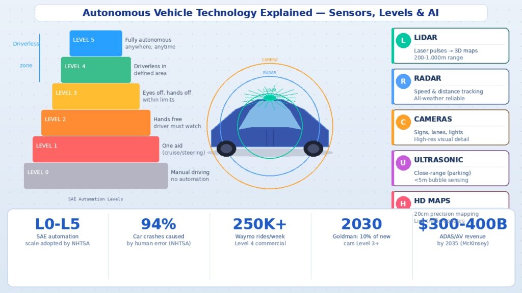 Autonomous Vehicle Technology Explained – Everything You Need to Know