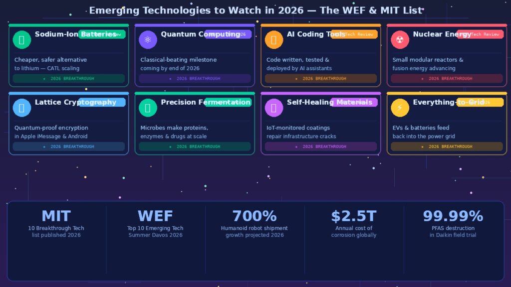 Emerging Technologies to Watch in 2026 -The Breakthroughs That Actually Matter