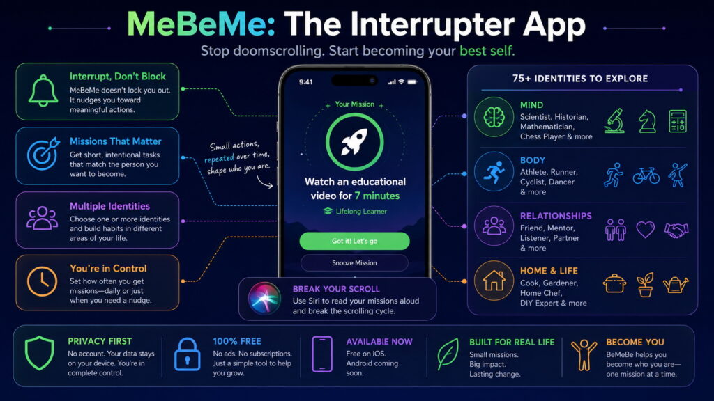 MeBeMe Wants to Replace Mindless Scrolling With Positive Daily Habits