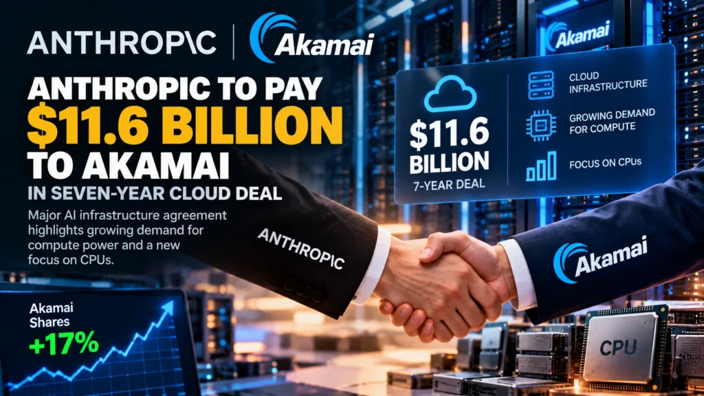 Anthropic Signs $11.6 Billion Akamai Cloud Deal as AI Compute Demand Surges