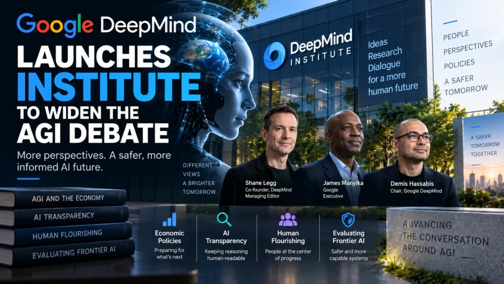Google DeepMind Creates New Institute to Expand the AGI Conversation