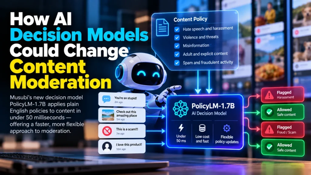 AI Decision Models Could Bring a New Approach to Content Moderation